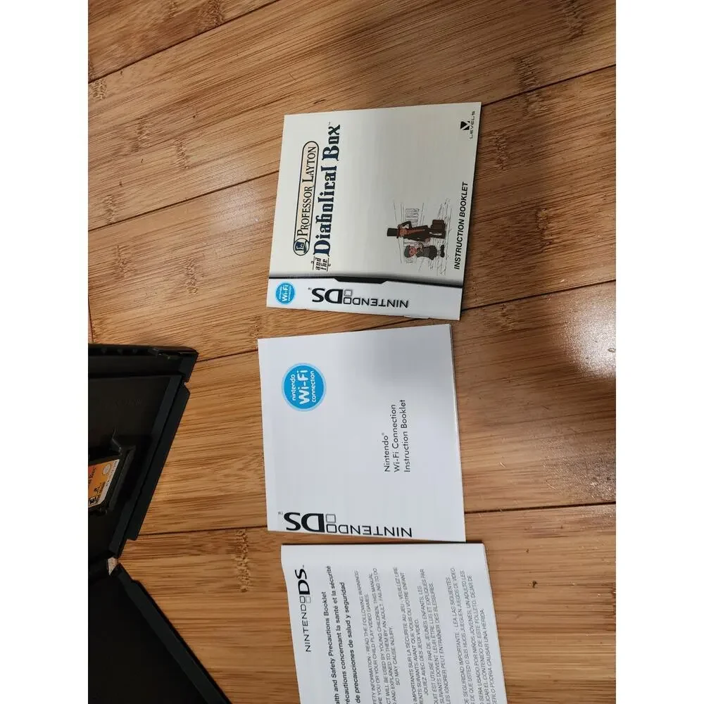 Professor Layton and the Diabolical Box (Nintendo DS, 2009) CIB Complete Game